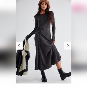 Free People Thermal Maxi Dress NWOT